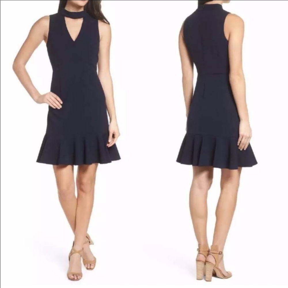 NWT Chelsea28 Dark Navy Dress, size 4
